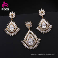 Wholesale Hot Sale 18k Plated Ladies Jewelry Set